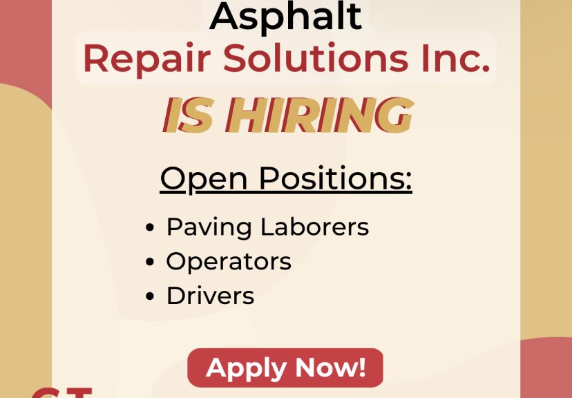 Asphalt Repair Solutions – Job Listing