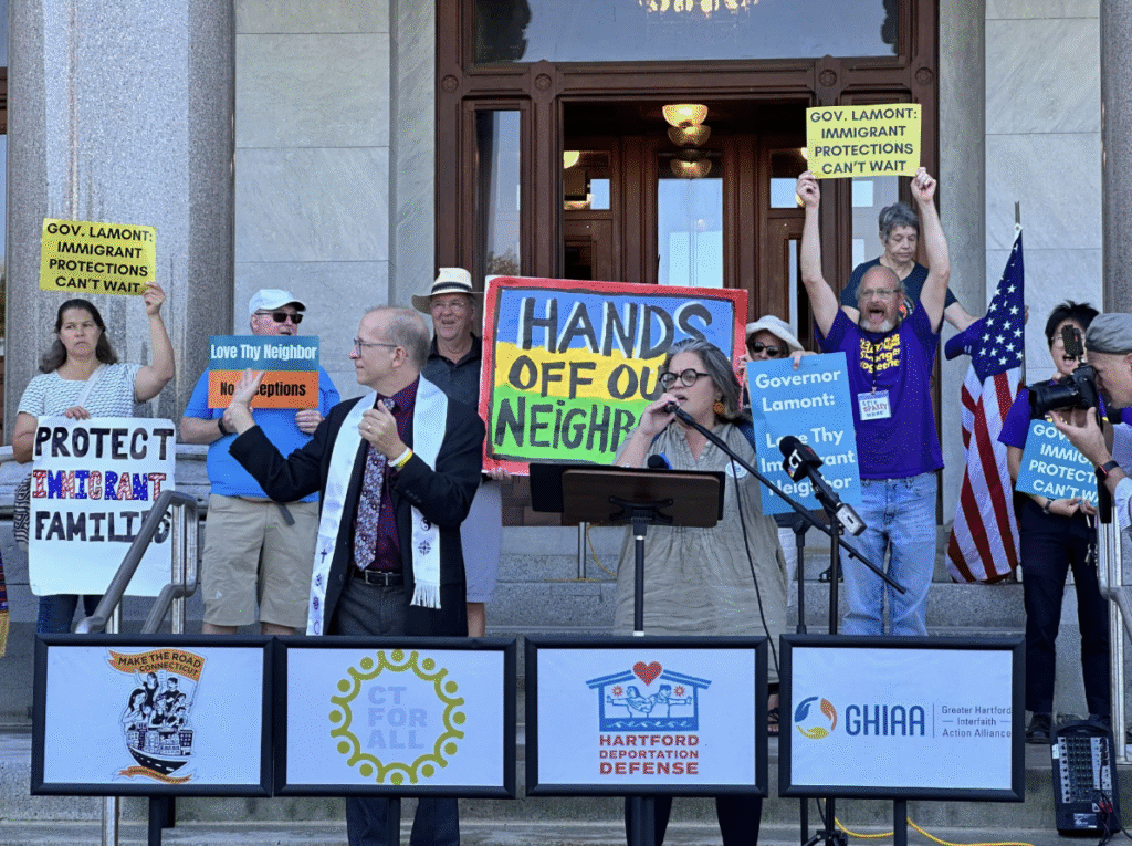 CT faith leaders, advocates press lawmakers to protect immigrants